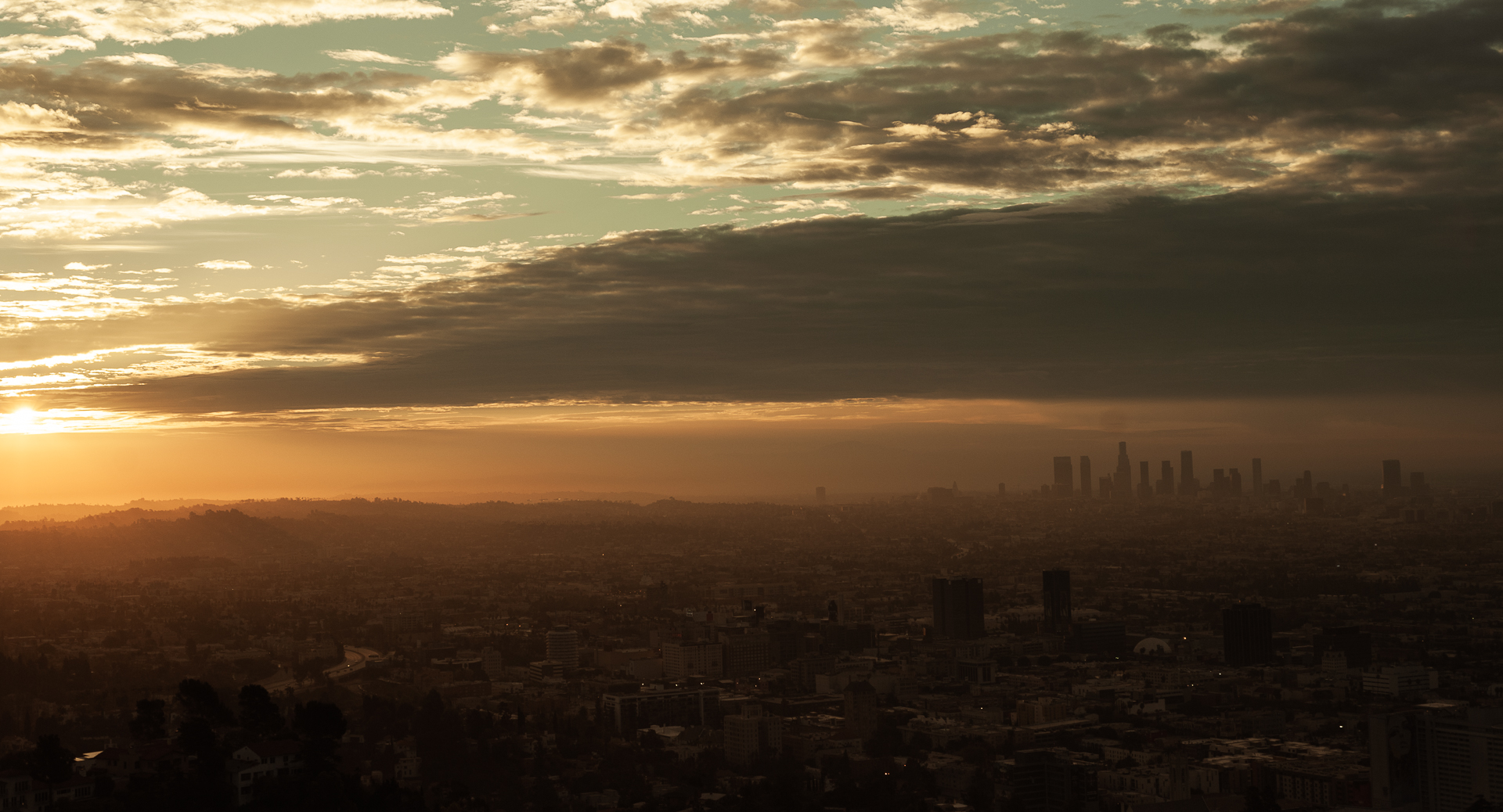 Sunrise Los Angeles California - Luka Matijevec Photography